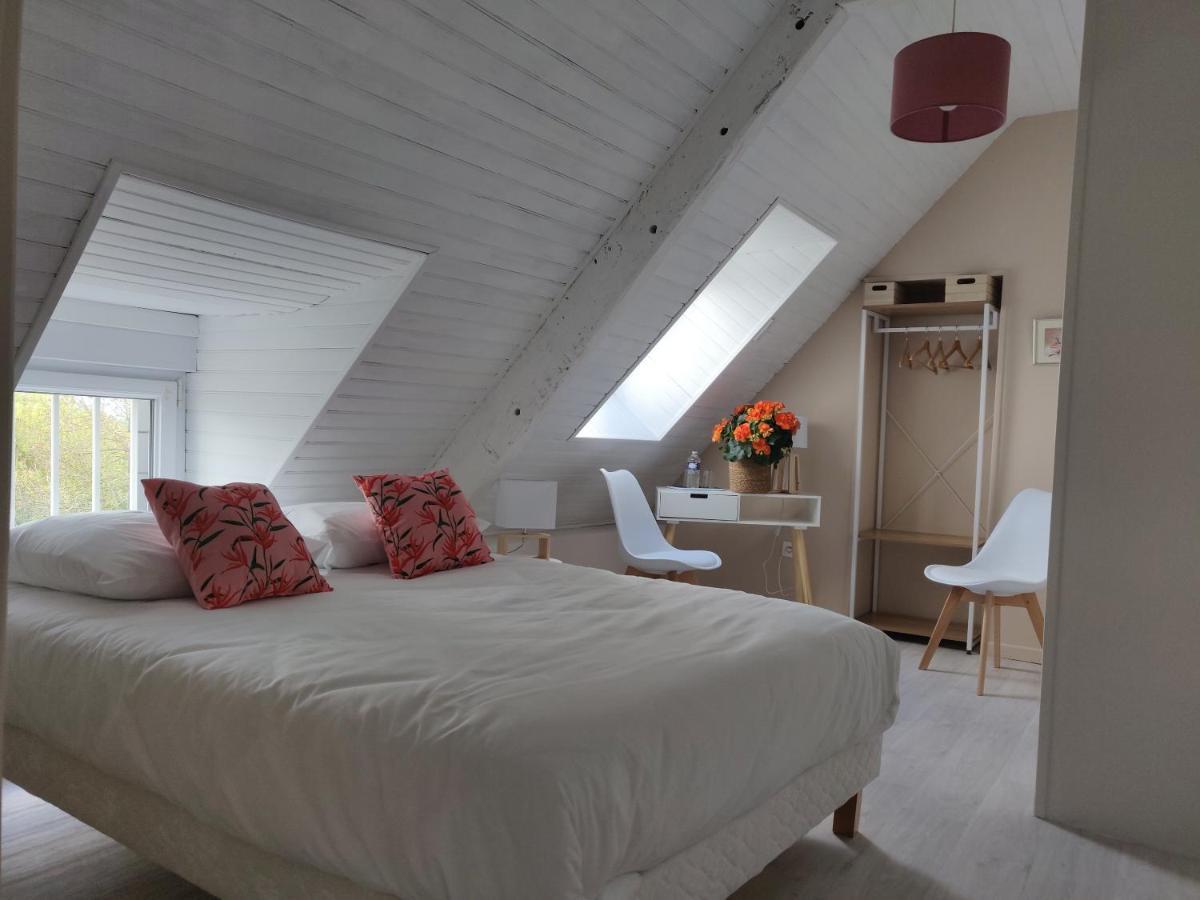 Les Fleurs Du Mont Bed and Breakfast Caux Exteriör bild